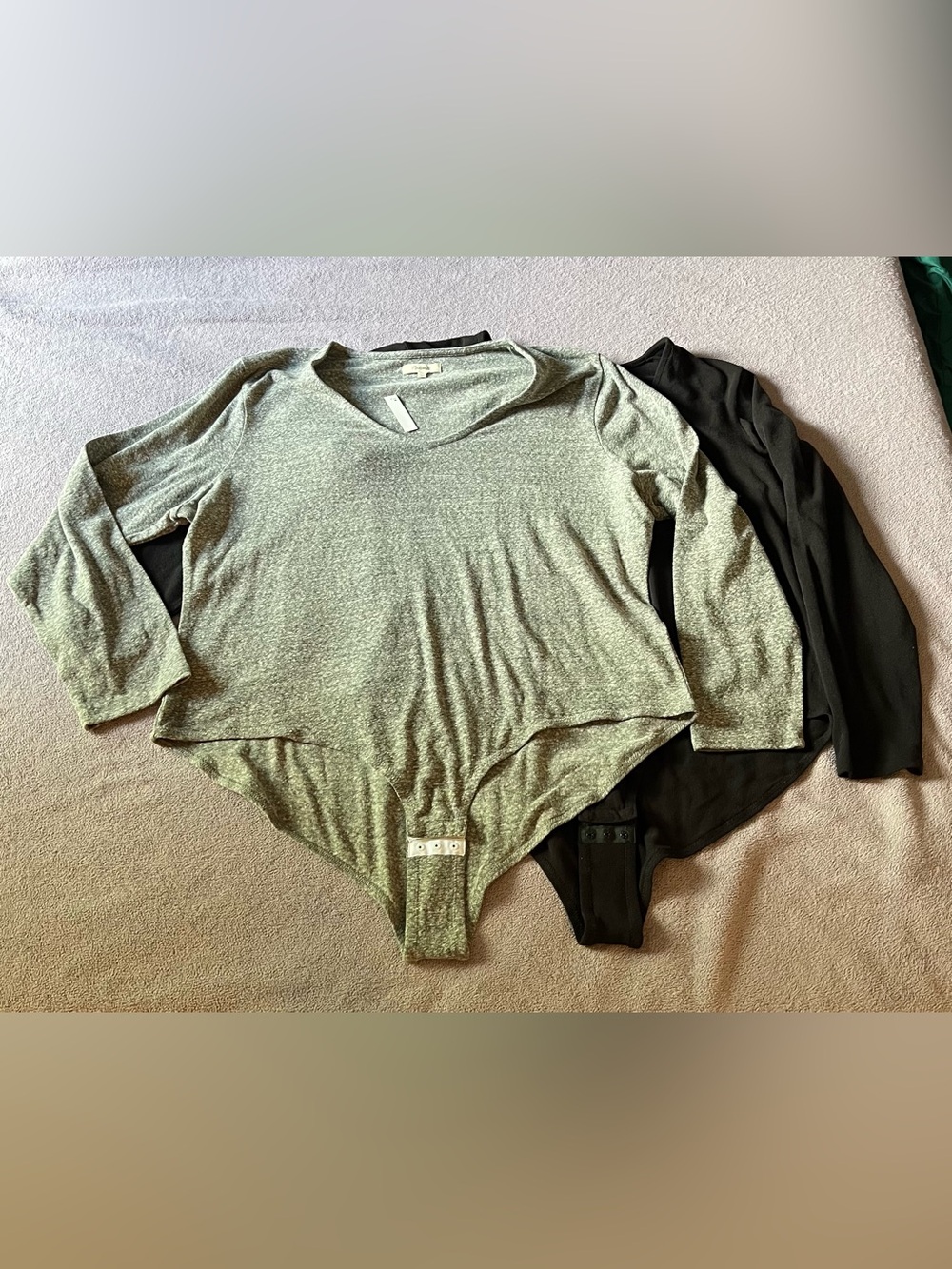 Madewell Plus Size Long Sleeve Bodysuit Bundle